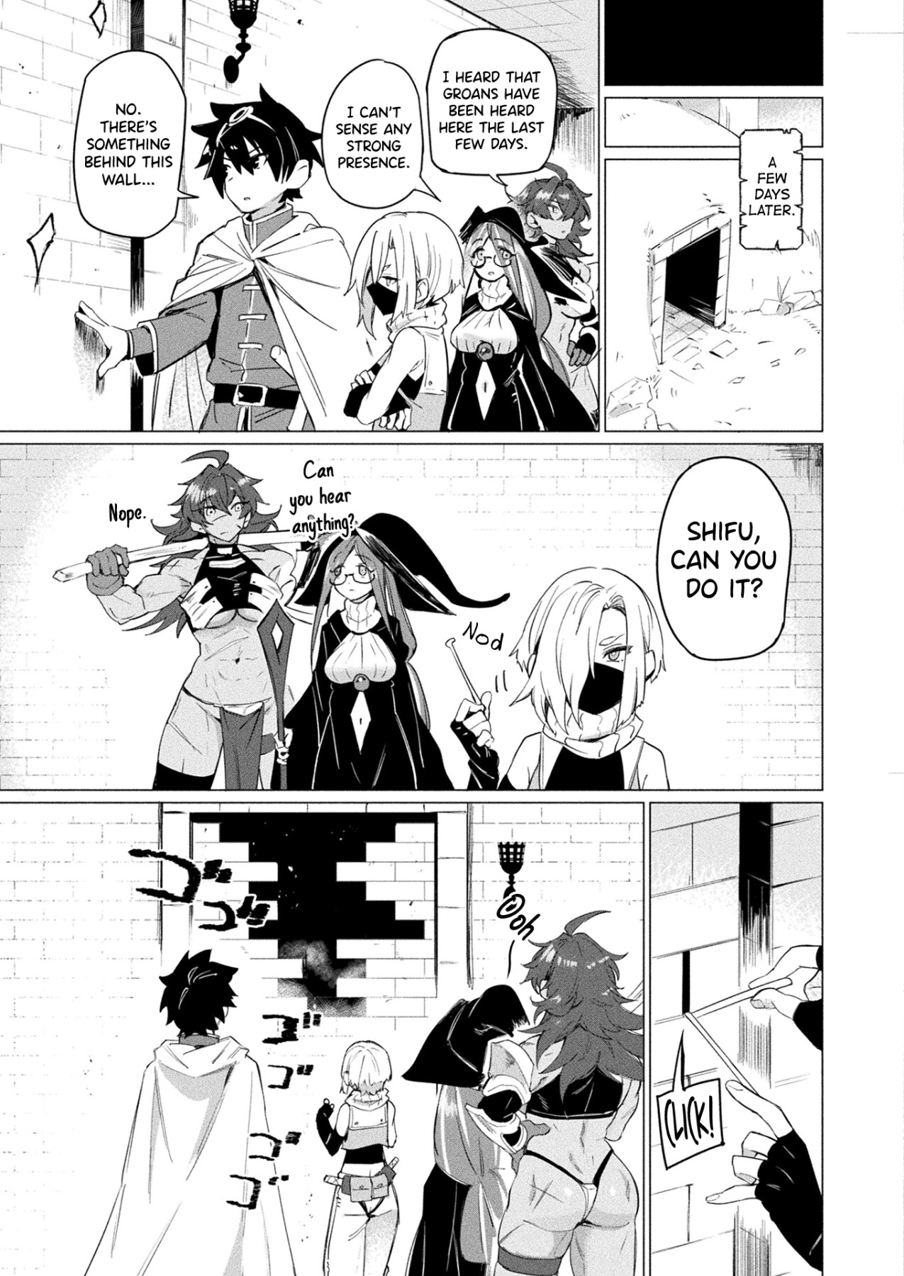 Hentai Manga Comic-Kanraku Kanbu Maam in Ero Trap Dungeon-Read-23